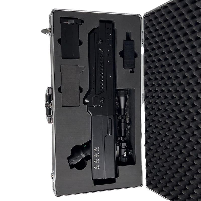  玛曲手持便携式枪型低空防御反制四通道B型